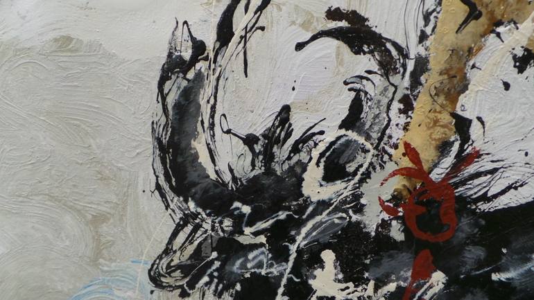 Original Abstract Expressionism Abstract Painting by Fernando Nievas