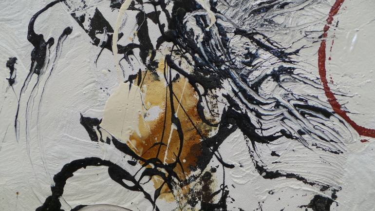 Original Abstract Expressionism Abstract Painting by Fernando Nievas
