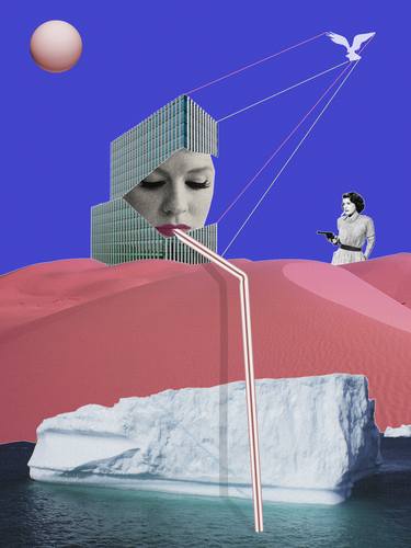 Print of Surrealism Architecture Collage by Jaume Serra Cantallops