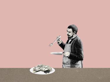 Print of Cuisine Collage by Jaume Serra Cantallops