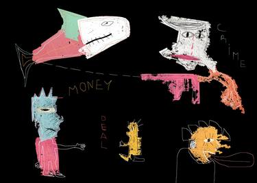 Deal Money Crime (Limited Edition Print 1 of 30) thumb