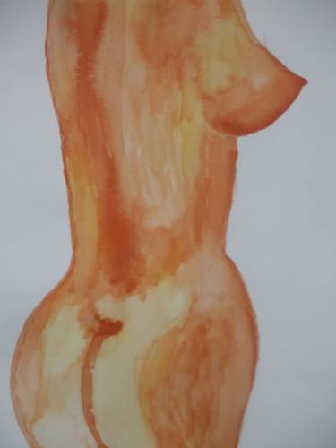 Print of Abstract Expressionism Nude Paintings by Maria Cunha