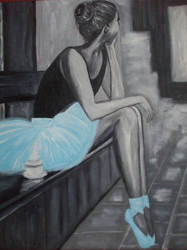 Original Figurative Women Paintings by Maria Cunha