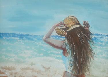 Print of Figurative Seascape Paintings by Maria Cunha