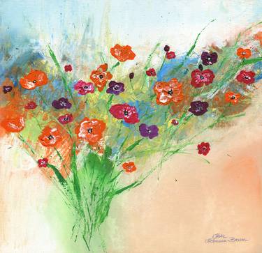 Original Floral Paintings by Heike Hellmann-Brown