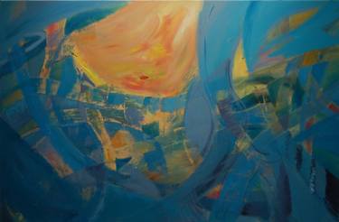 Original Abstract Landscape Paintings by Alexandra Sun