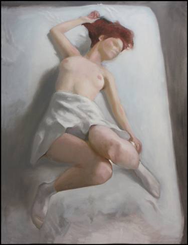 Relaxing Nude, oil on canvas, 175x135 cm. 2009. thumb