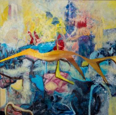 Original Abstract Expressionism Abstract Paintings by Florin Coman