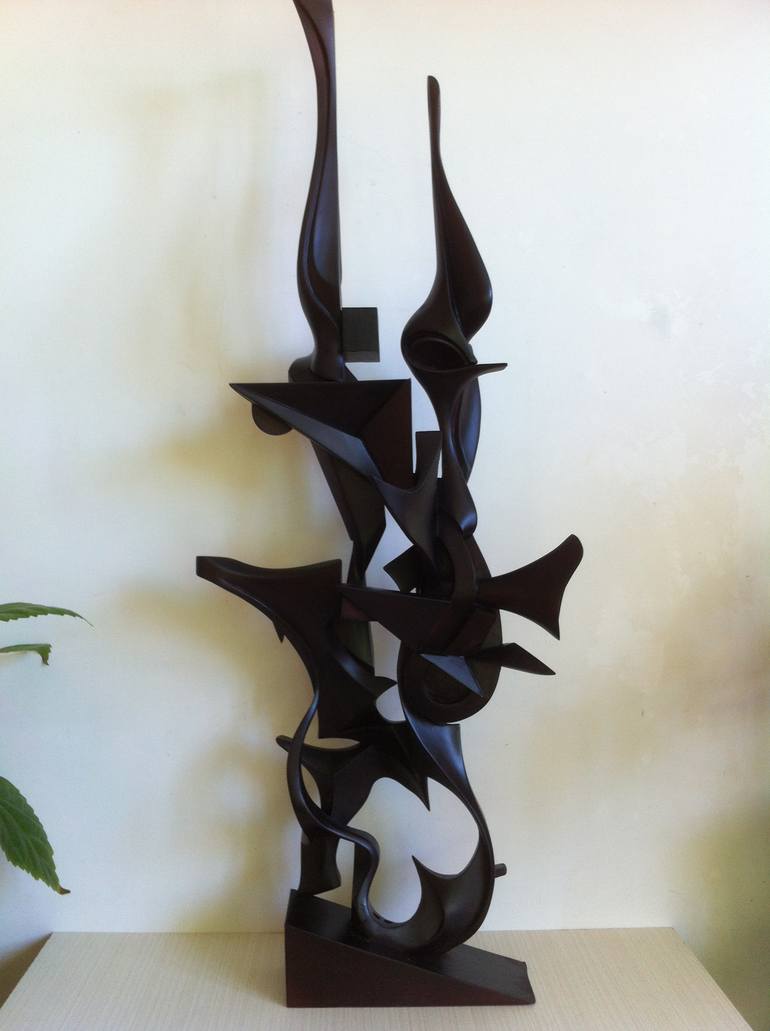 Original Cubism Abstract Sculpture by Melor Verulidze