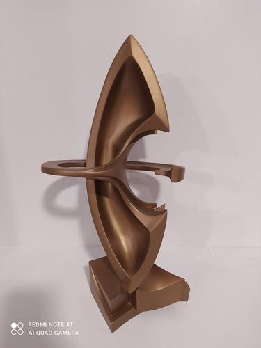 Original Abstract Expressionism Abstract Sculpture by melor verulidze