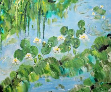 Original Impressionism Landscape Paintings by Helga Dieckmann