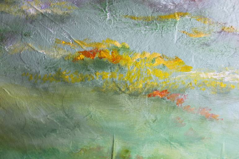 Original Impressionism Nature Painting by Helga Dieckmann