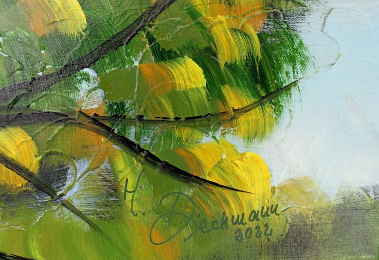 Original Landscape Painting by Helga Dieckmann