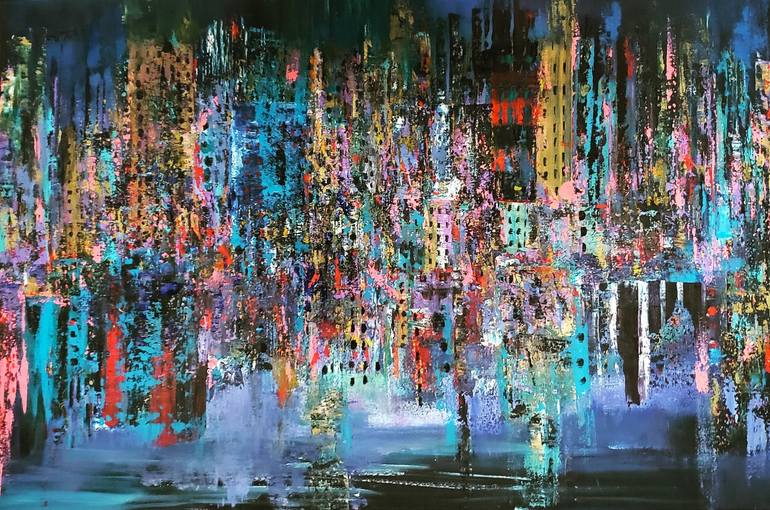 A Shift in Perspective Painting by Kathleen Kolba | Saatchi Art Canada