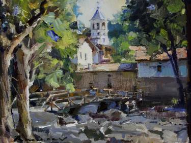 Original Fine Art Landscape Painting by Ivan Russev