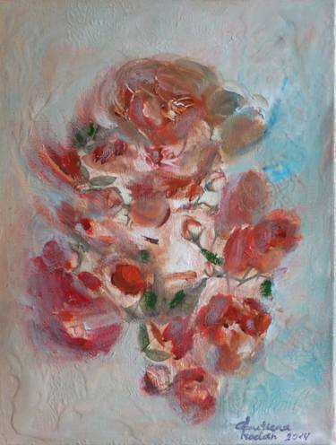 Original Floral Painting by Gutiera Prodan