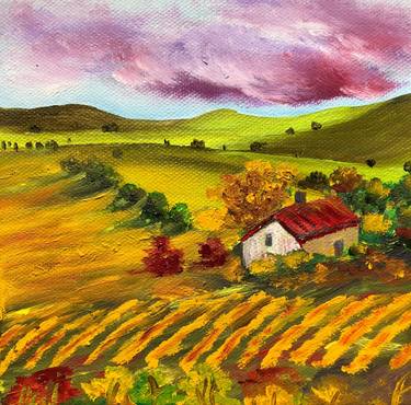 Print of Expressionism Landscape Paintings by Inna Montano