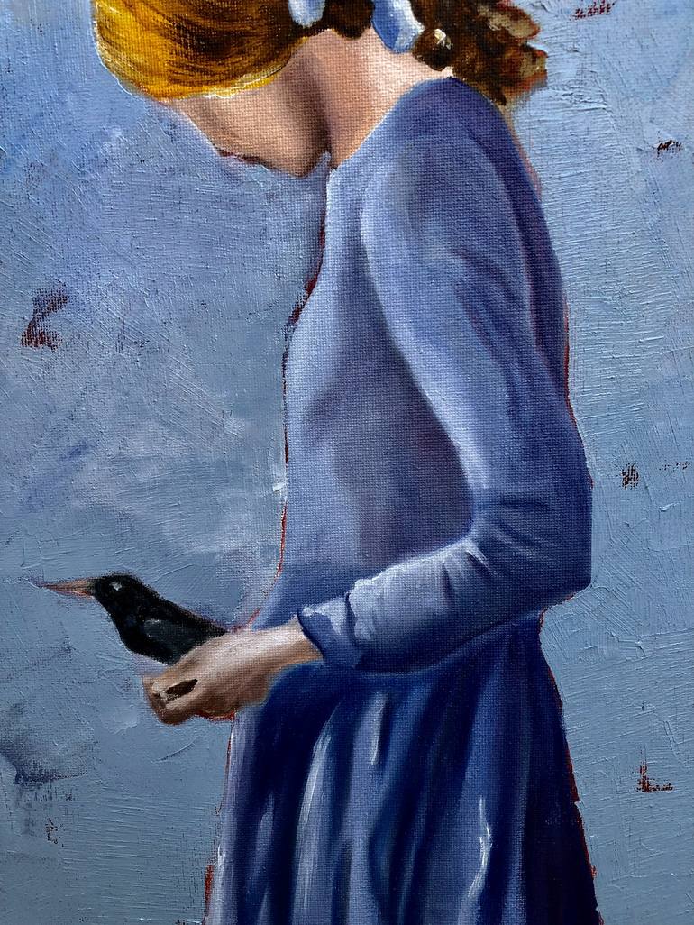 Original Conceptual Portrait Painting by Inna Montano
