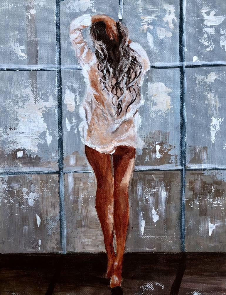 Original Figurative Women Painting by Inna Montano