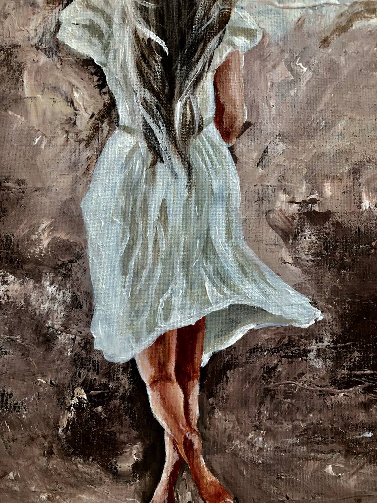 Original Expressionism Women Painting by Inna Montano