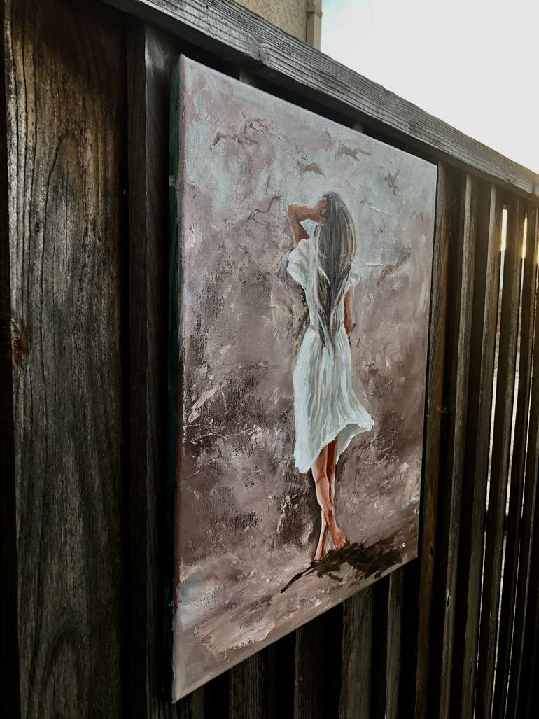 Original Expressionism Women Painting by Inna Montano