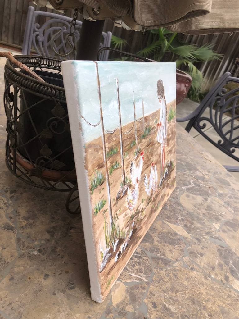 Original Conceptual Children Painting by Inna Montano