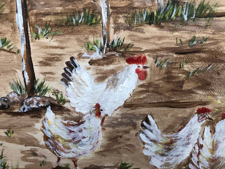 Original Conceptual Children Painting by Inna Montano