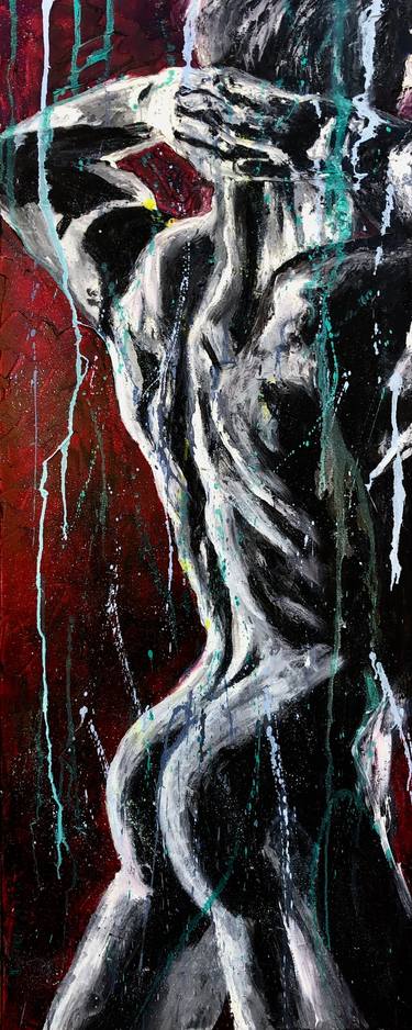 Original Expressionism Nude Paintings by Inna Montano