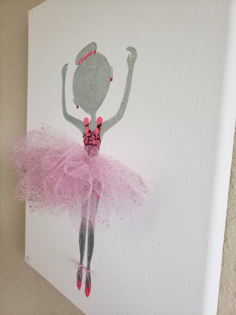 Pre-drawn Canvas Ballerina,paint Your Own Ballerina, DIY Paint  Kit-ballerina, Paint Party Favor, Art Party Favors, Paint Your Own Panda 