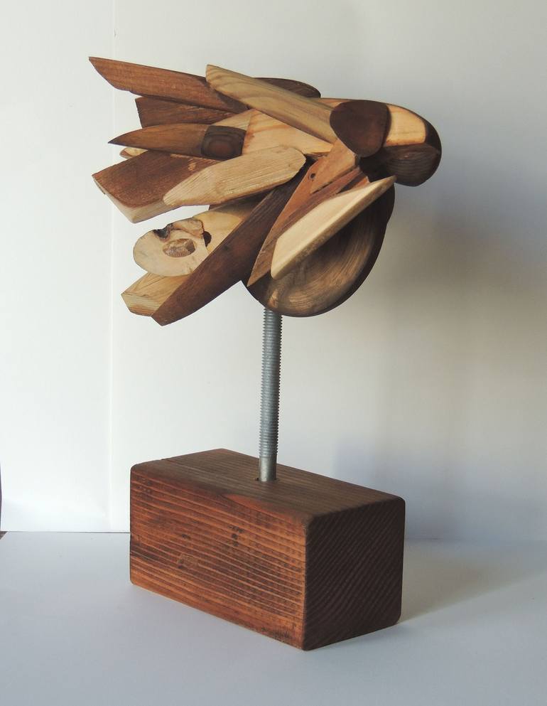 Original Abstract Expressionism Time Sculpture by chris kunze