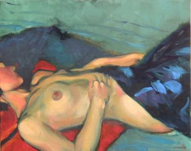 Original Nude Paintings by chris kunze
