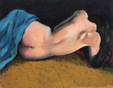 Original Impressionism Nude Paintings by chris kunze
