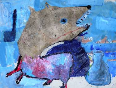 Print of Expressionism Animal Paintings by Ismael Rodriguez