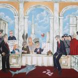 Mad Hatter's Tea Party, Feast in the House of Hirst by Joe Machine