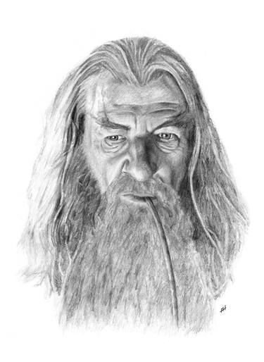 Gandalf pencil drawing thumb
