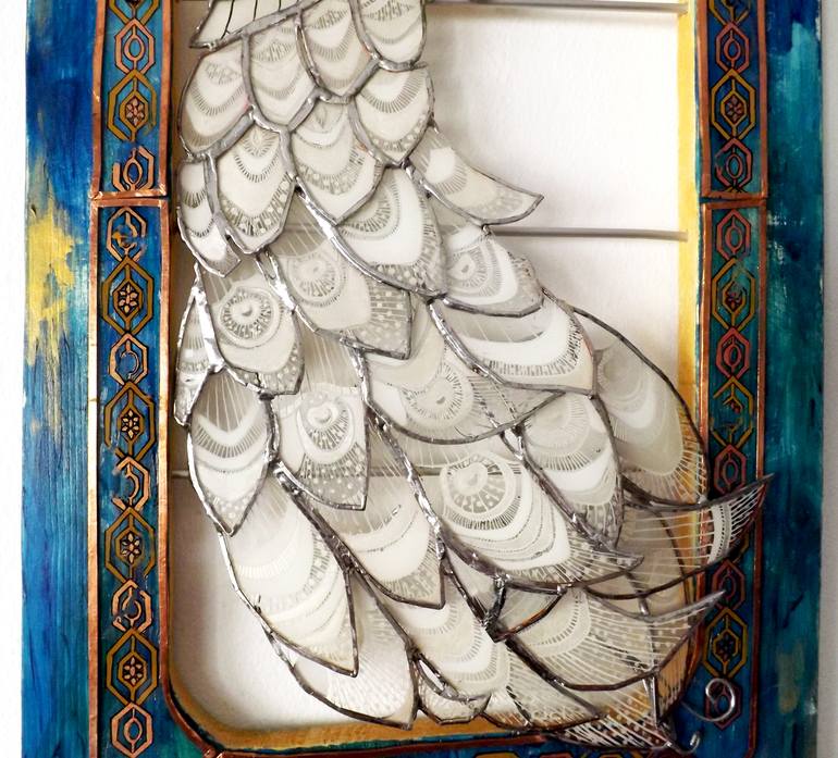 Original Art Deco Fantasy Painting by Cecilia Gainaru