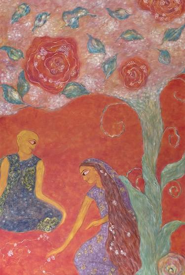Original Conceptual Abstract Paintings by Swati Parikh