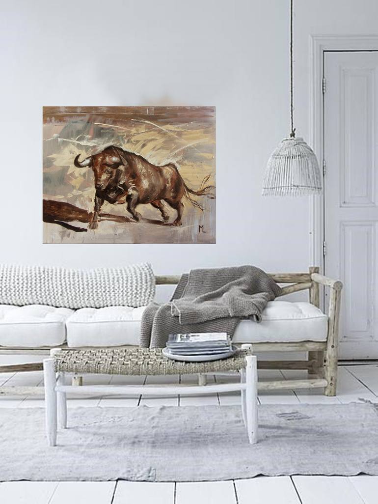 Original Contemporary Animal Painting by Monika Luniak