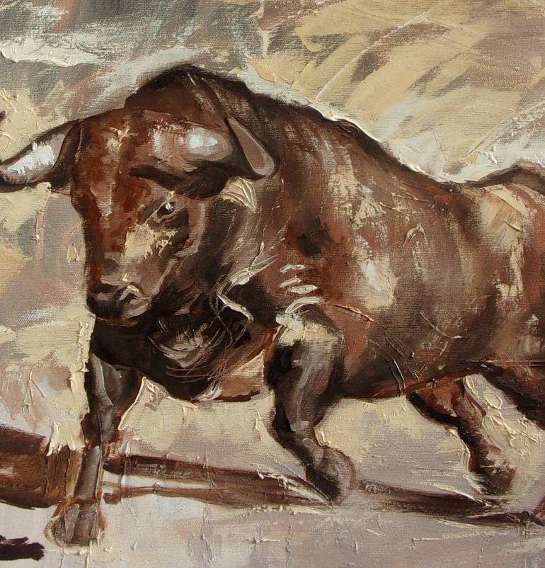 Original Contemporary Animal Painting by Monika Luniak