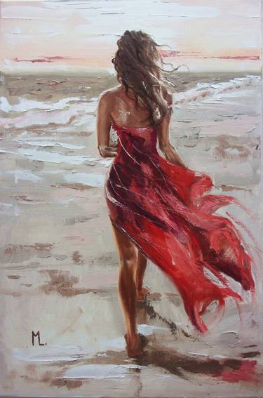 Print of Beach Paintings by Monika Luniak