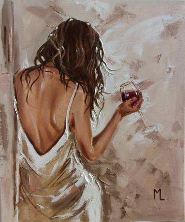 Original Women Paintings by Monika Luniak