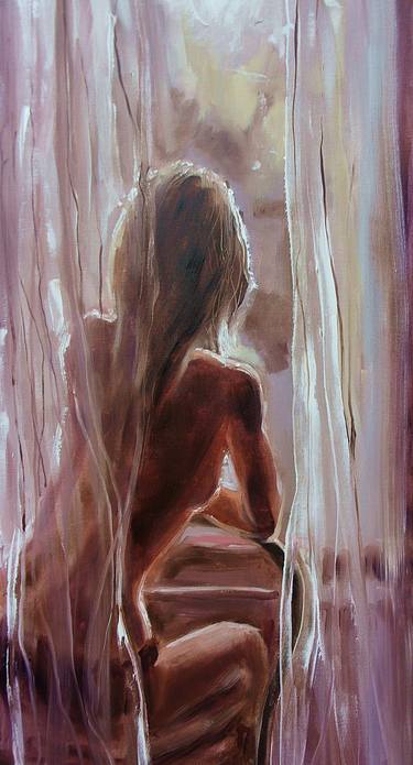 Print of Figurative Nude Paintings by Monika Luniak