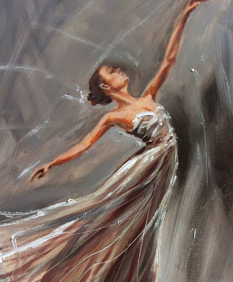 Original Figurative Women Painting by Monika Luniak