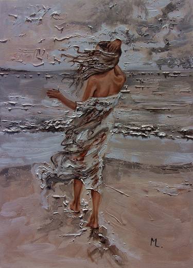 Print of Beach Paintings by Monika Luniak