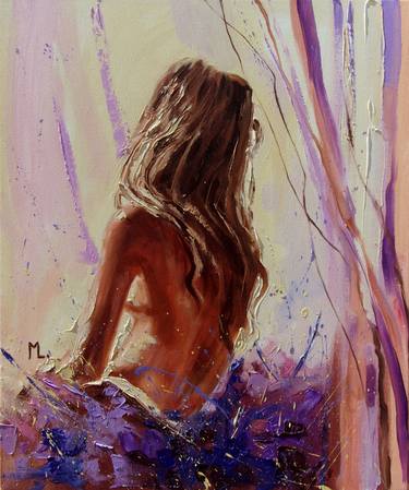 Print of Nude Paintings by Monika Luniak