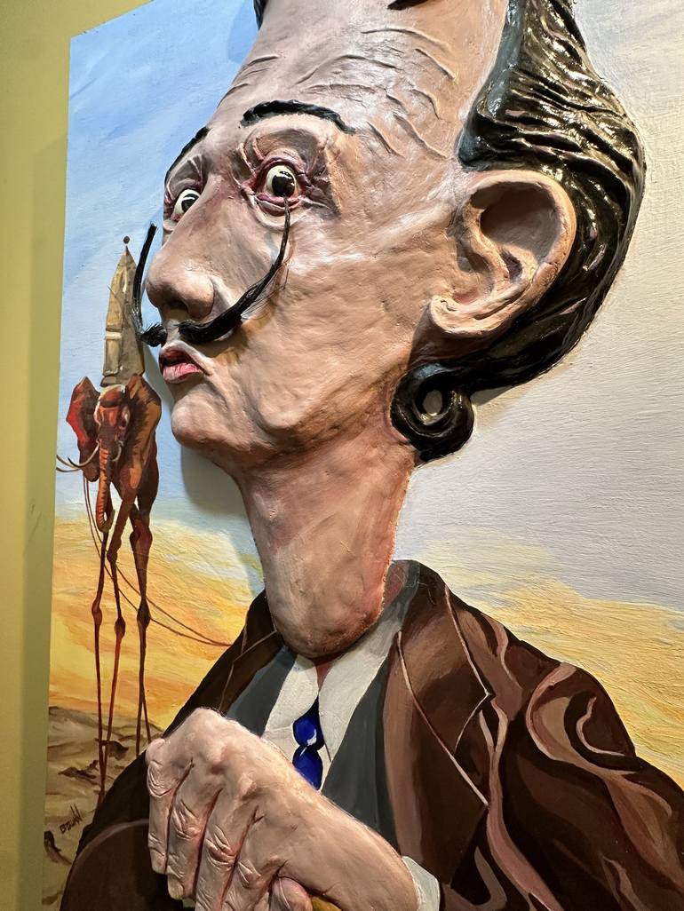 Original Portraiture Portrait Sculpture by Brad Dunn