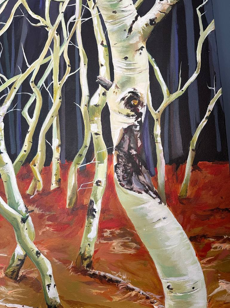 Original Abstract Expressionism Landscape Painting by Brad Dunn