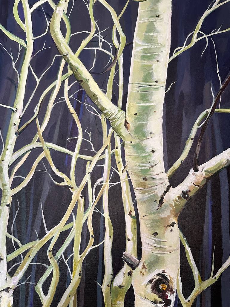 Original Abstract Expressionism Landscape Painting by Brad Dunn