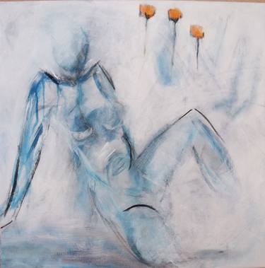 Original Abstract Nude Paintings by Dagmar Kuechler