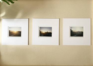 Sky Studies NYC #20, #21, & #22 / Set of 3 Original Photographs / Vintage Polaroids / One of a Kind - Limited Edition of 1 thumb